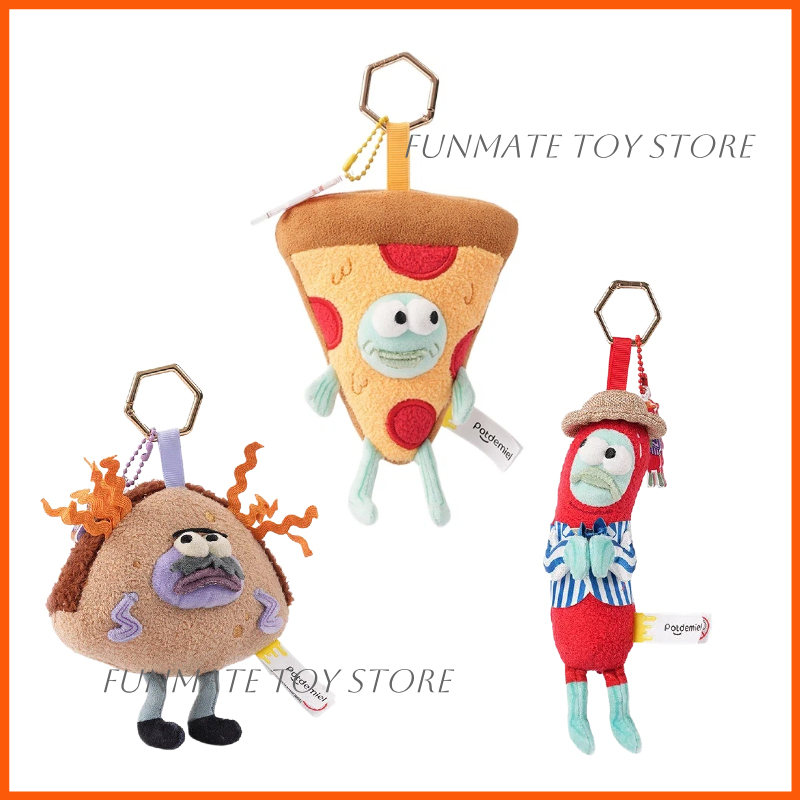 Car Accessories For Decoration - SpongeBob Background Fish Plush Pendant Backpack