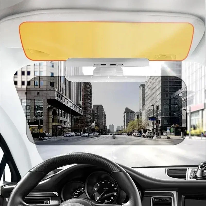 Car Accessories For Night Driving - Car Sun Visor Goggle Clip-on Anti-UV