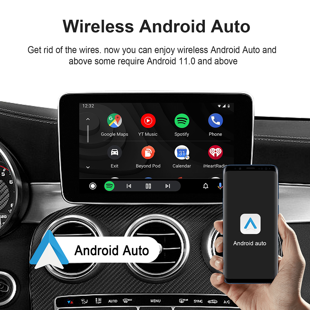 Android 13 2+32G Ai Box Wirele - Car Accessories Youtube ulasan dan harga