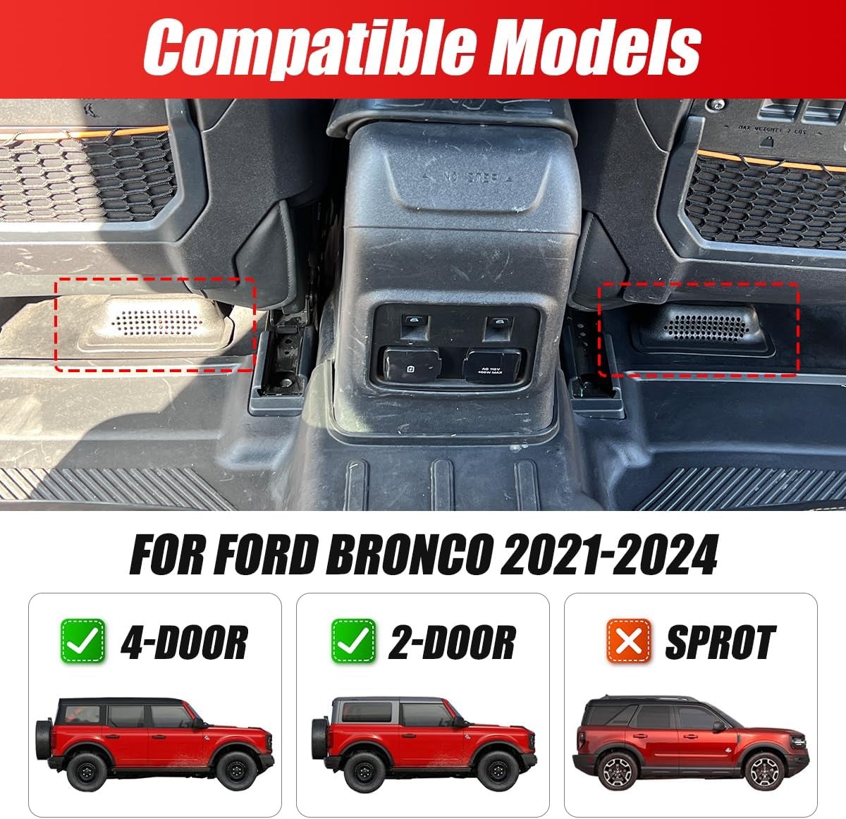 Car Under Front Seat Vent Cove - Car Accessories Under 100 ulasan dan harga