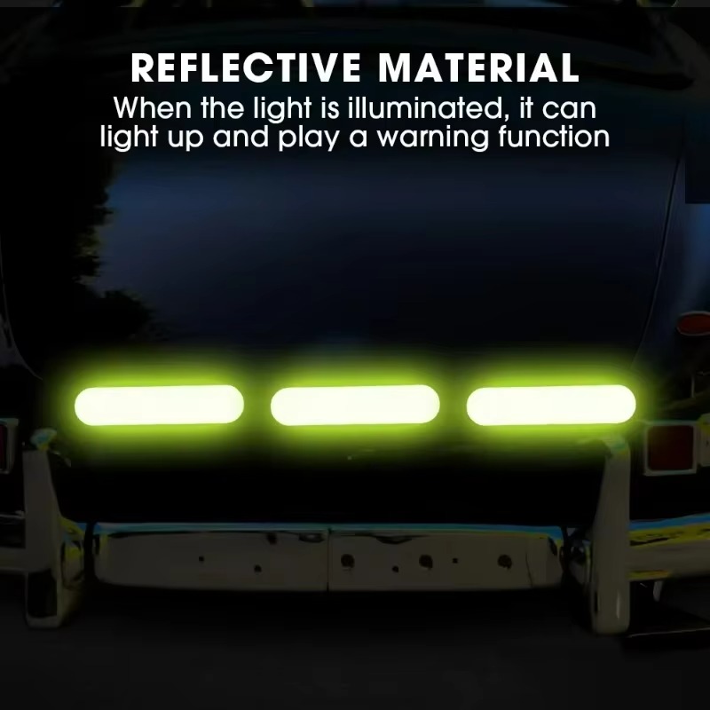 Reflective Stickers Helmet War - Car Accessories For Night Driving ulasan dan harga