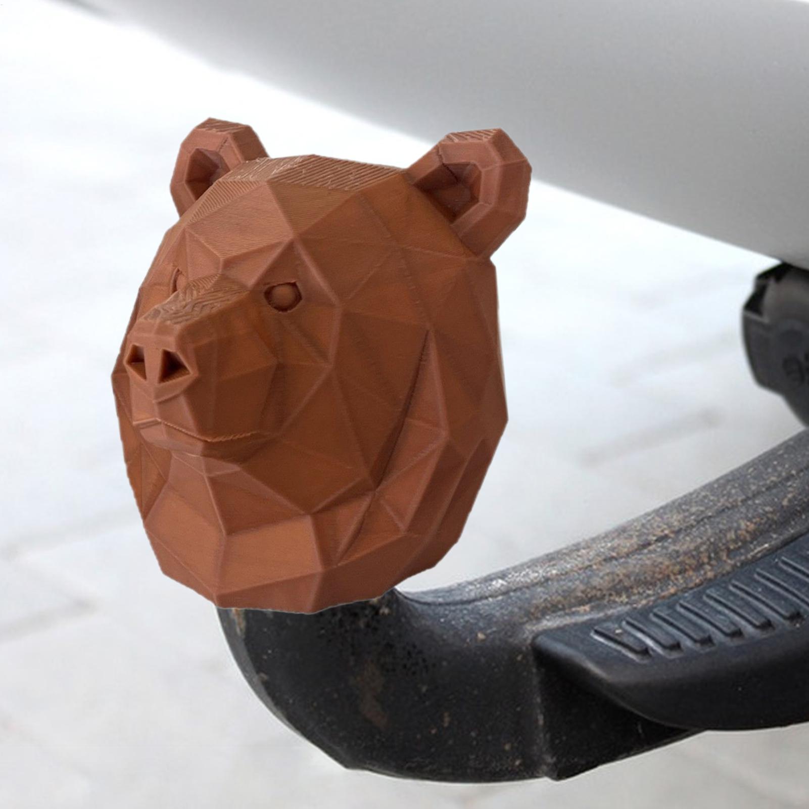 Trailer Hitch Cover Bear Head  - Car Accessories Youtube ulasan dan harga