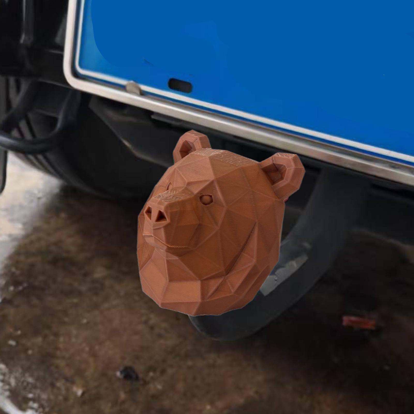 Trailer Hitch Cover Bear Head  - Car Accessories Youtube ulasan dan harga