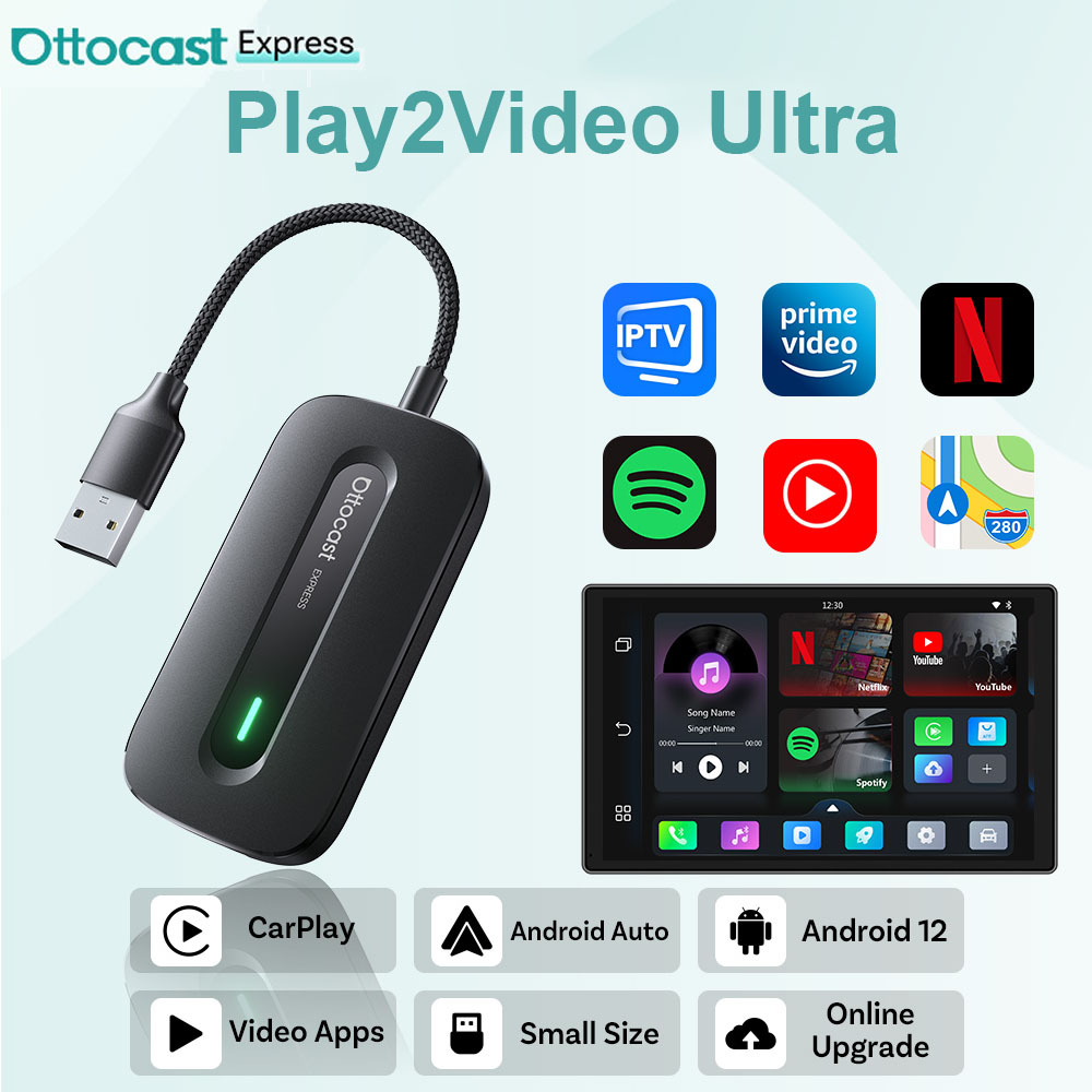 OTTOCAST Play2Video Express Wi - Car Accessories Youtube ulasan dan harga