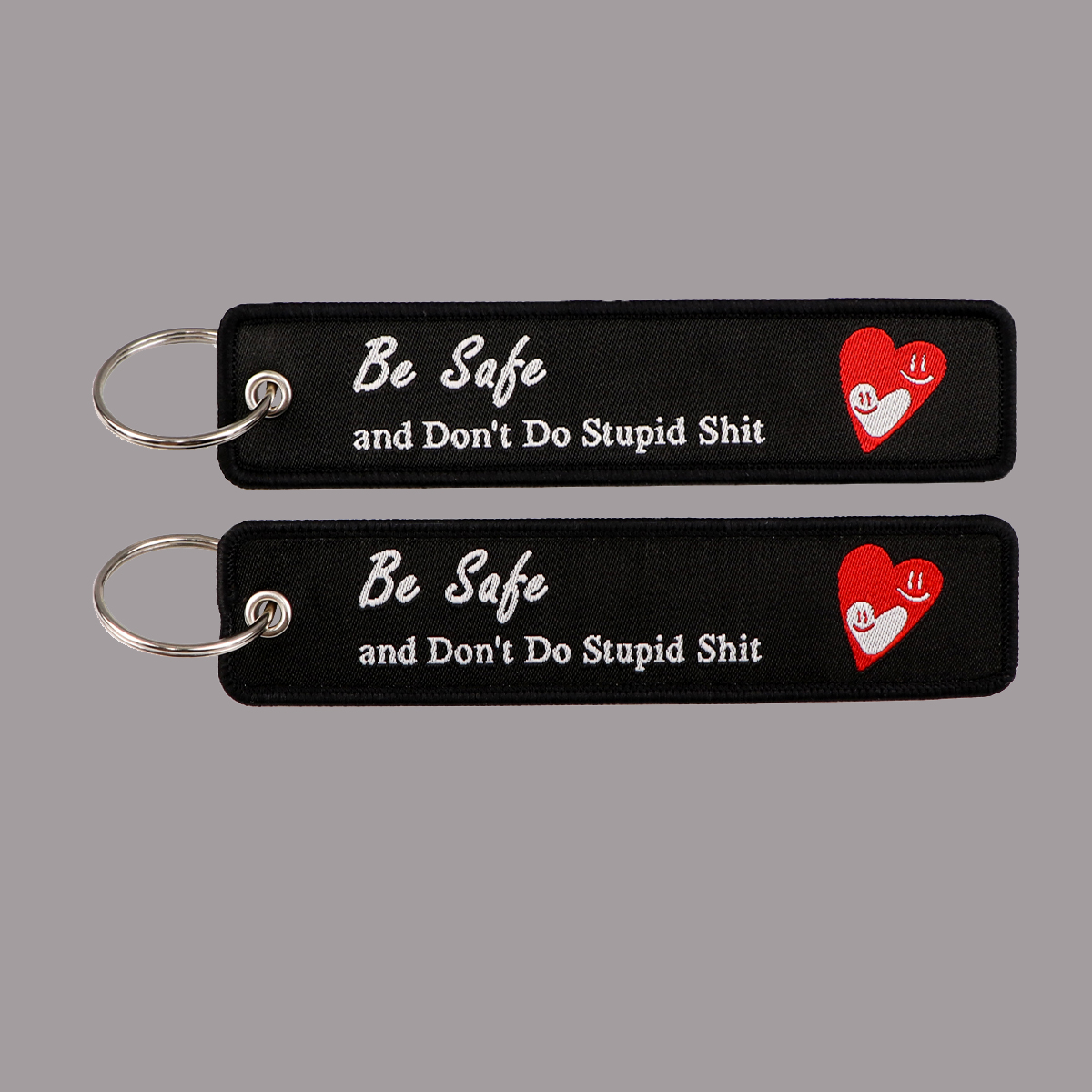 1PCS Be Safe Quotation Embroid - Car Accessories Quotation ulasan dan harga