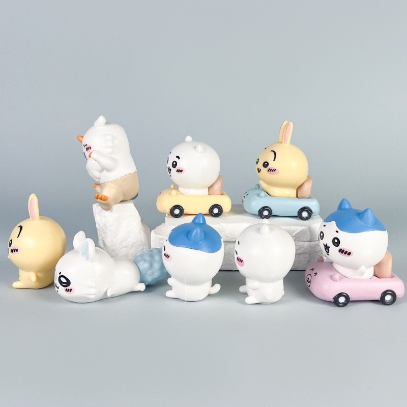Trendy Figurines Hachiware Usa - Car Accessories For Decoration ulasan dan harga