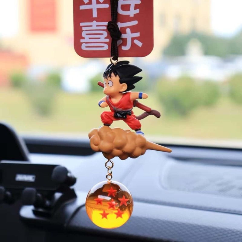 Dragon Ball Goku Flying Car Ke - Car Accessories For Decoration ulasan dan harga