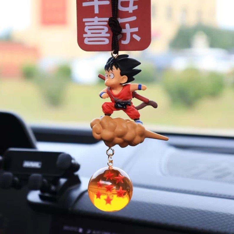 Dragon Ball Goku Flying Car Ke - Car Accessories For Decoration ulasan dan harga