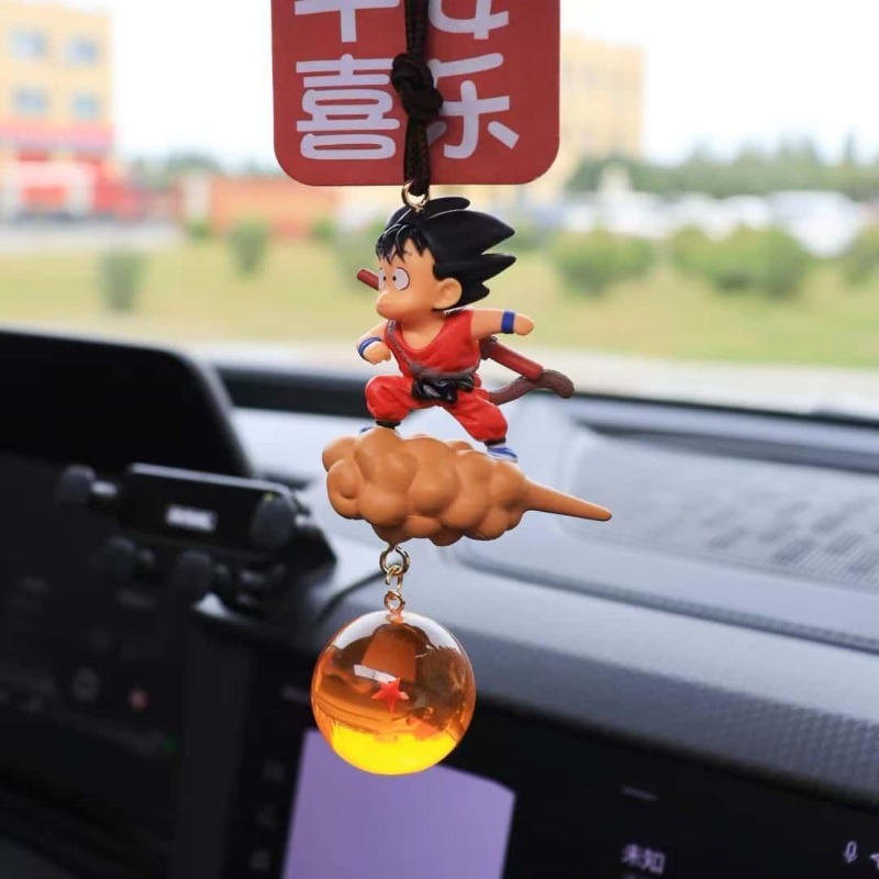 Dragon Ball Goku Flying Car Ke - Car Accessories For Decoration ulasan dan harga
